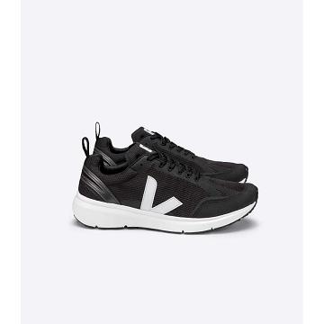 παπουτσια για τρεξιμο γυναικεια Veja CONDOR 2 ALVEOMESH Black/White | GR 398TCE